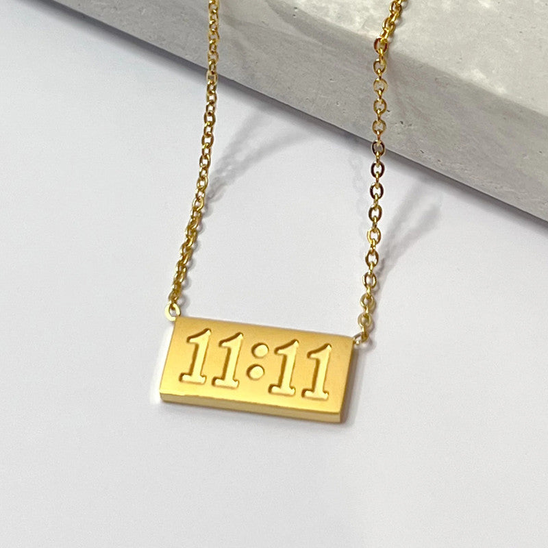 11:11 Angel Make a Wish Pendant