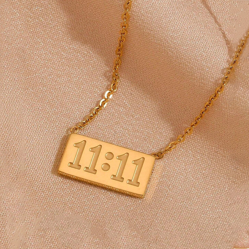 11:11 Angel Make a Wish Pendant