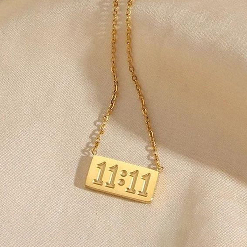 11:11 Angel Make a Wish Pendant