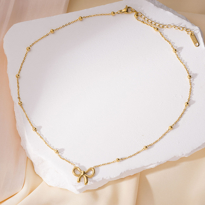 Infinity Bow Pendant