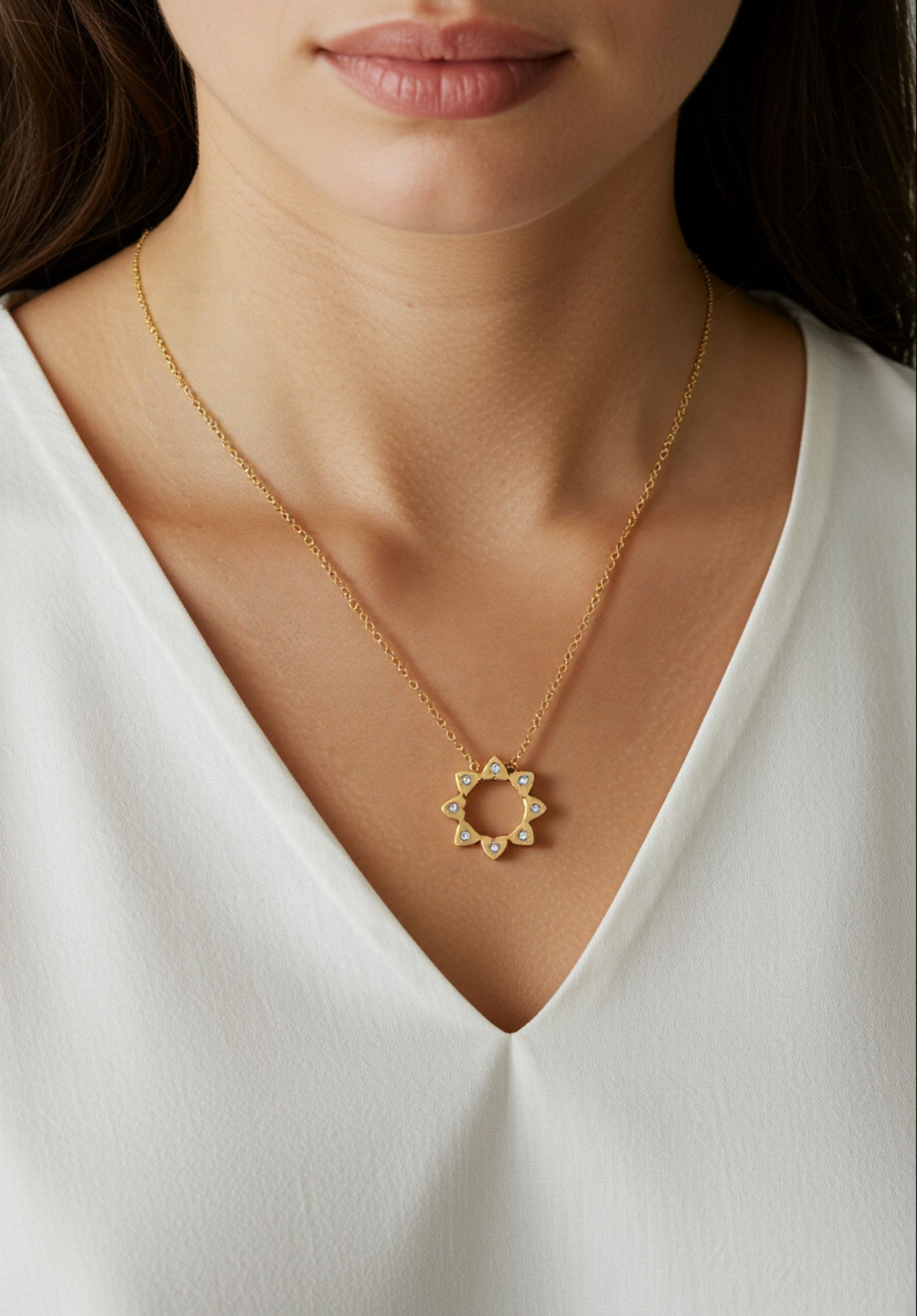 Sunflower Pendant