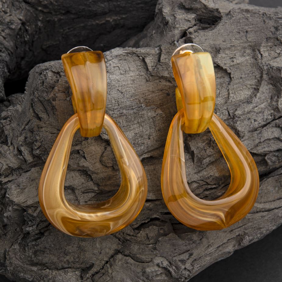 Resin Acrylic Western Fashion Earring