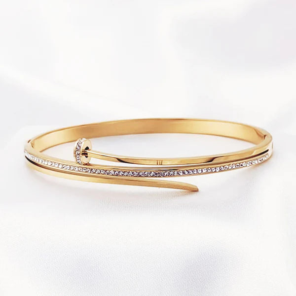 Golden curve Bracelet