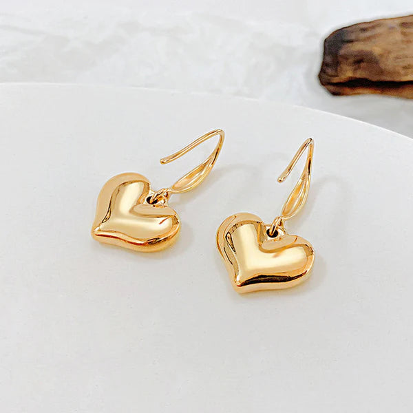 Heart drop Earrings